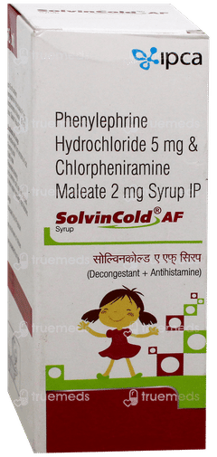 Solvincold Af Syrup 60ml